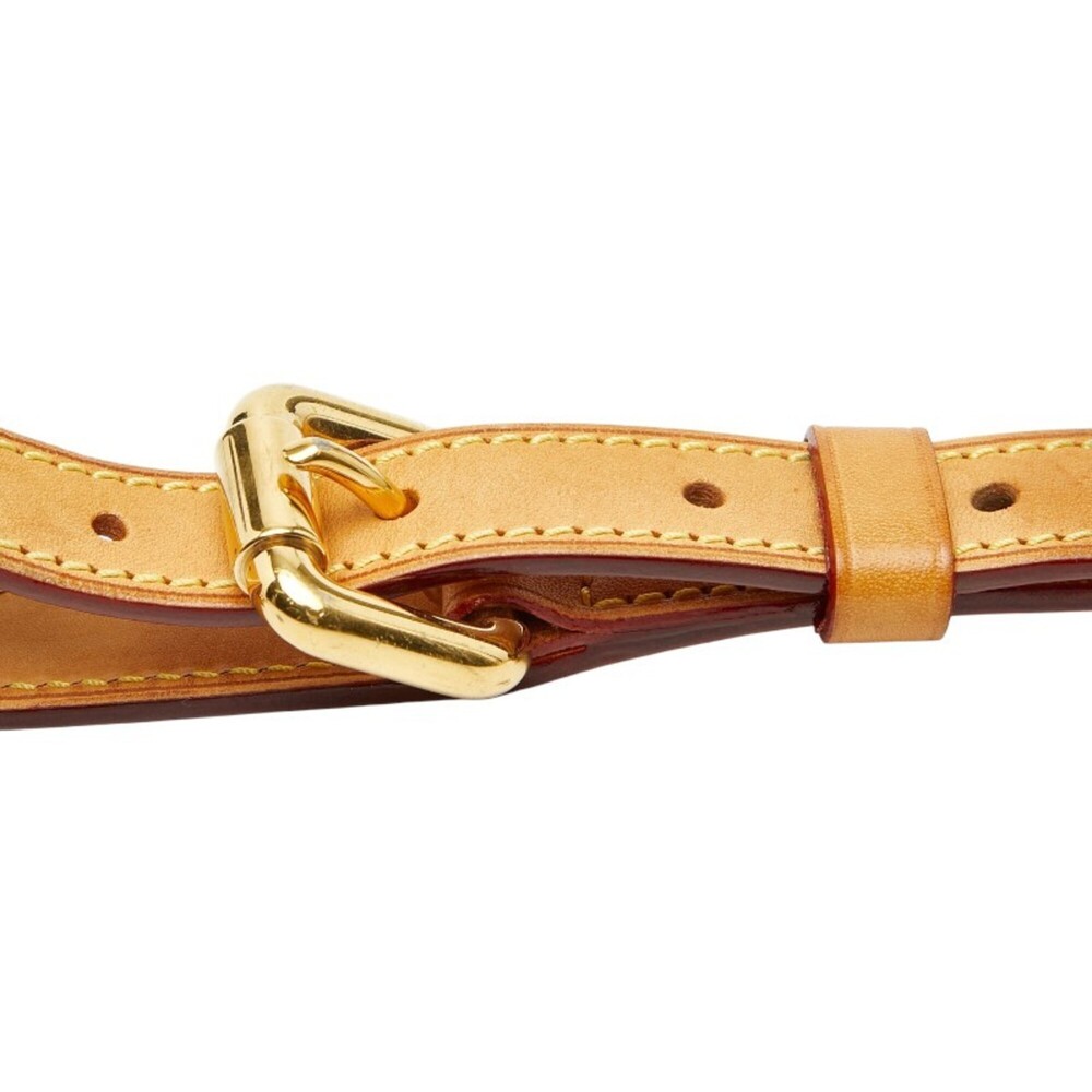 Louis Vuitton Chain Shoulder Strap Brown Leather Women's LOUIS VUITTON - Picture 2 of 3